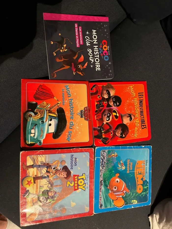 Lot de 5 livres mon histoire du soir Disney