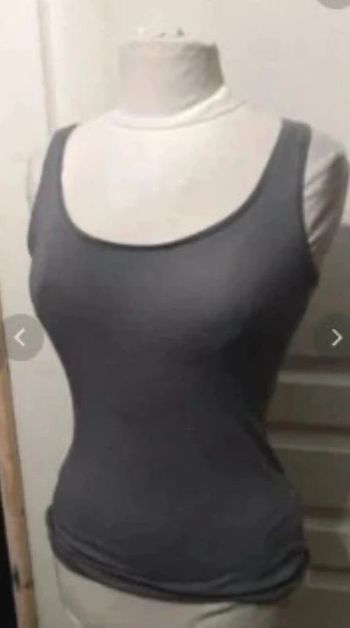 Débardeur gris t 36 neuf h&m