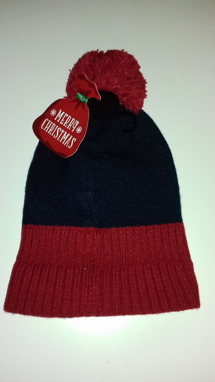 Bonnet de Noël - Merry Christmas Ours gros nez - T.U - Mixte - NEUF - photo numéro 4