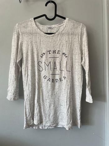 T-shirt blanc gris femme / Pimkie