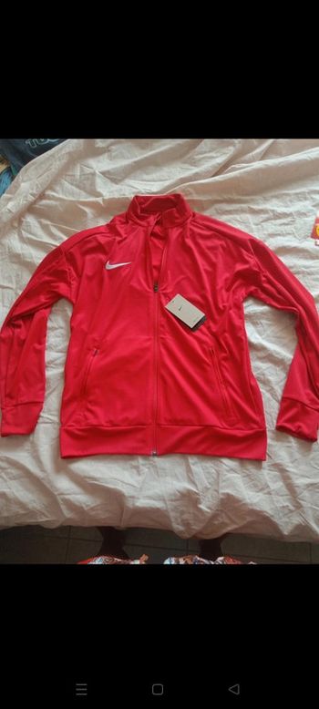 Veste nike homme rouge neuve taille M dri fit