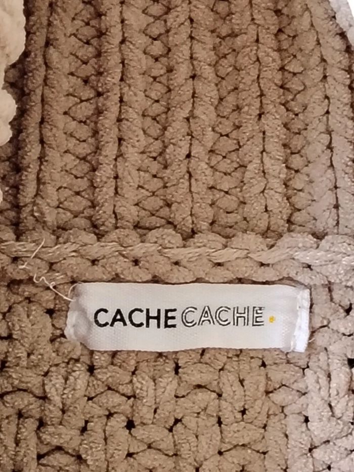 Pull tout doux court cache cache xs 34 - photo numéro 2