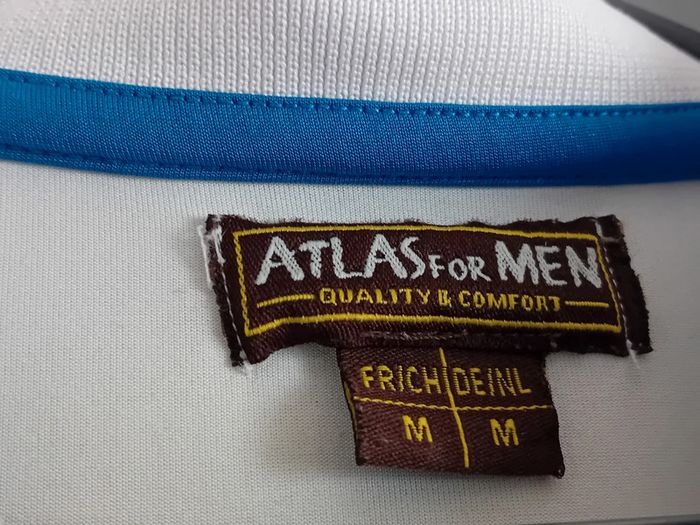 Polo blanc Atlas For Men Taille M - photo numéro 3
