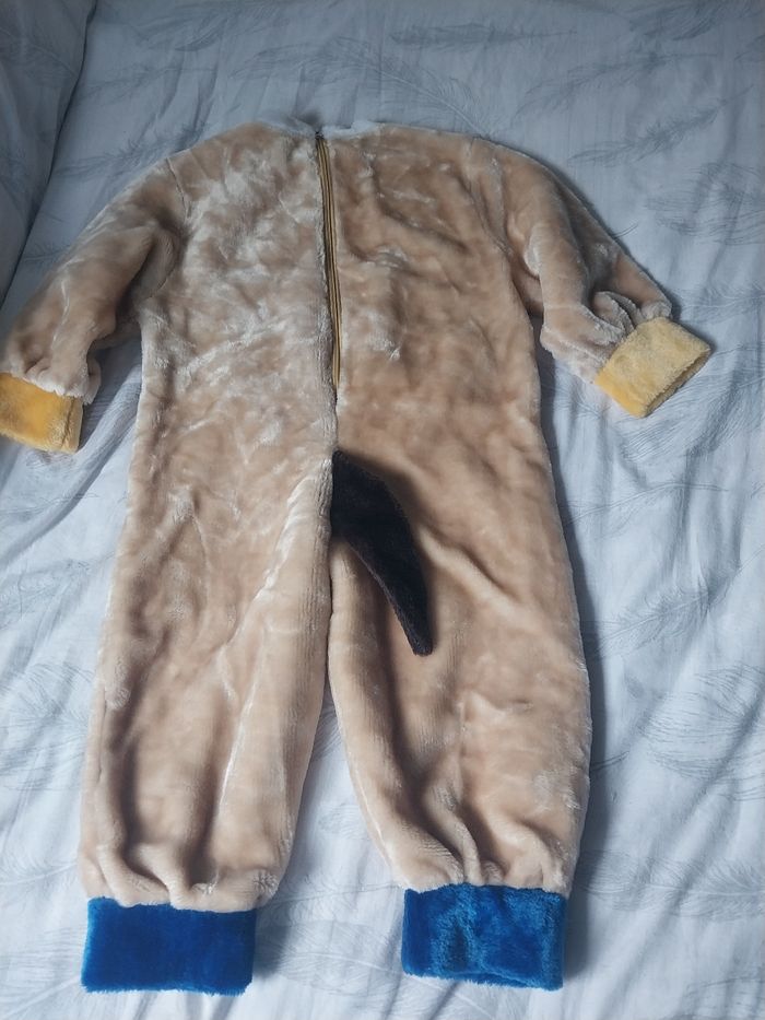Combinaison déguisement peluche 2-3 ans – 80 cm - photo numéro 6