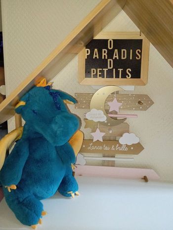Grande peluche dragon 