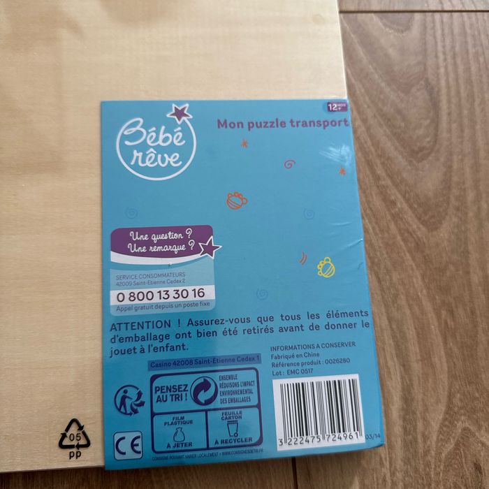 Mon puzzle transport 12+mois - photo numéro 3