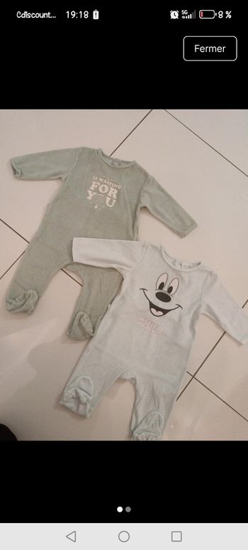 Pijama bébé 