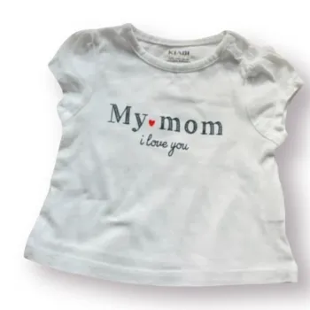 T shirt fille 1 mois