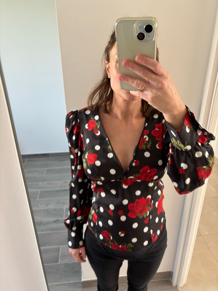 Chemise Zara noire - photo numéro 3