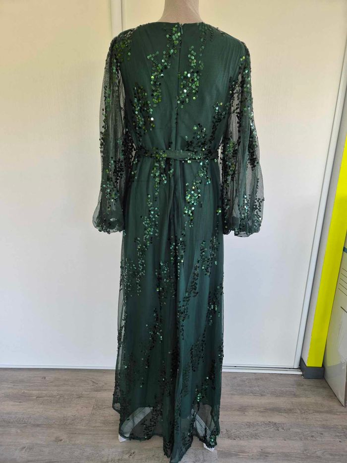 Robe longue de soirée à sequin / paillettes - photo numéro 5