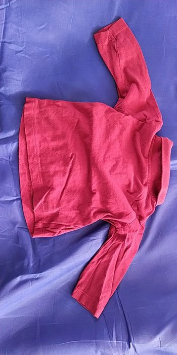 Tee-shirt rouge Bordeaux 12 mois