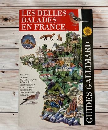 Livre les belles balades en France