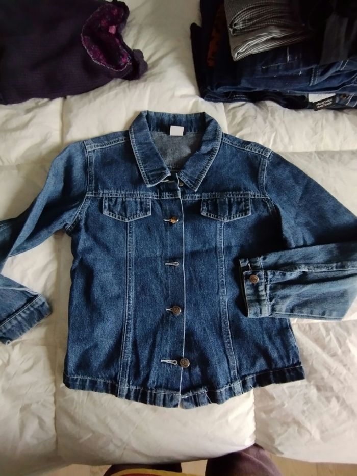 Veste en jean 9/10 ans