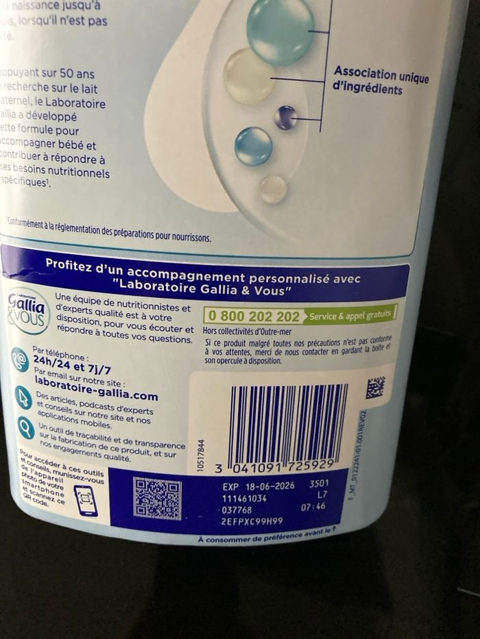 Lait Gallia Calisma - photo numéro 6