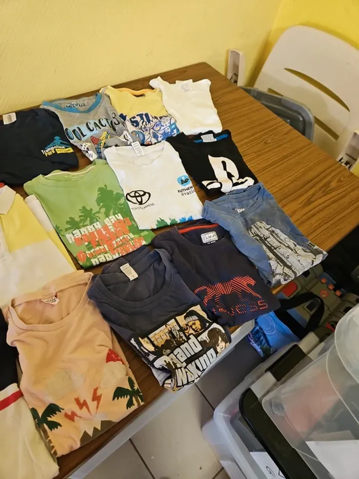 Lot tee shirt garçon - photo numéro 4