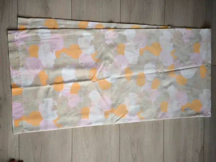 Taie de traversin vintage motif fruits rétro 180 X 41 cm - photo numéro 6