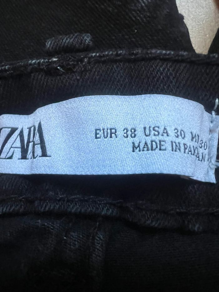 Jeans homme noir Zara taille 38 - photo numéro 3