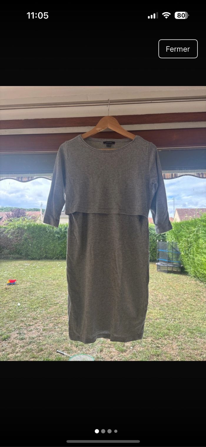 Robe légère de grossesse/allaitement