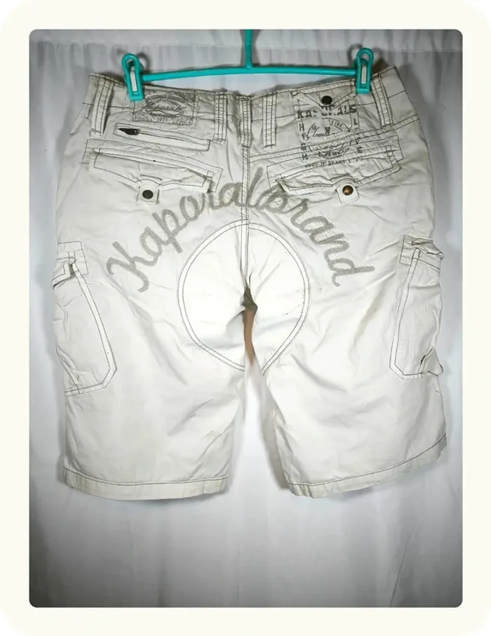 Bermuda cargo homme Kaporal Taille XL 42 - photo numéro 4