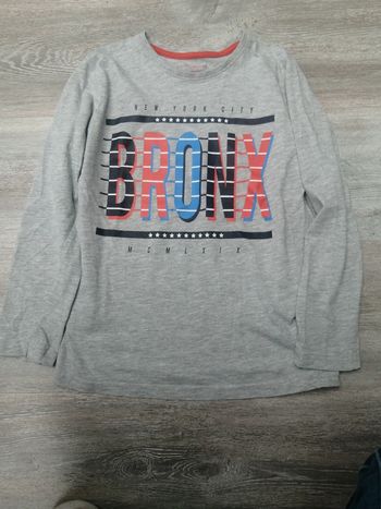 Tee shirt manche longue 8/9A