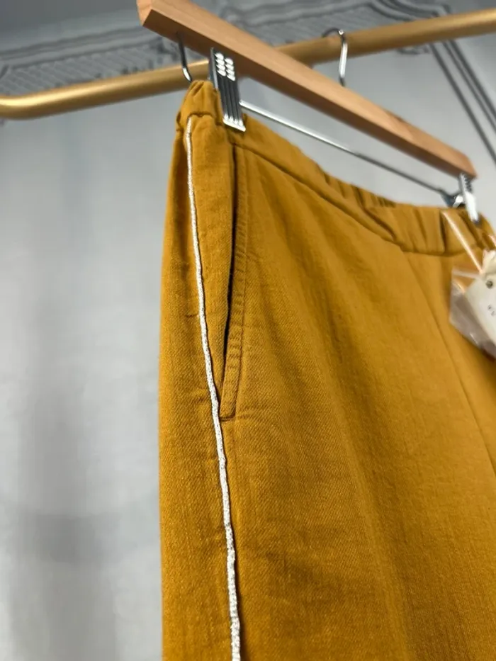 Pantalon Moutarde Hartford T.0 / XS Neuf - photo numéro 6