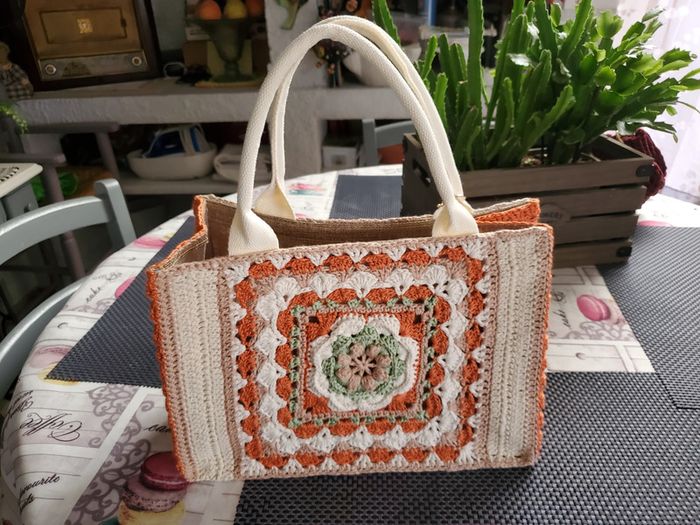 Sac 👜 fait main au crochet Modèle unique - photo numéro 3