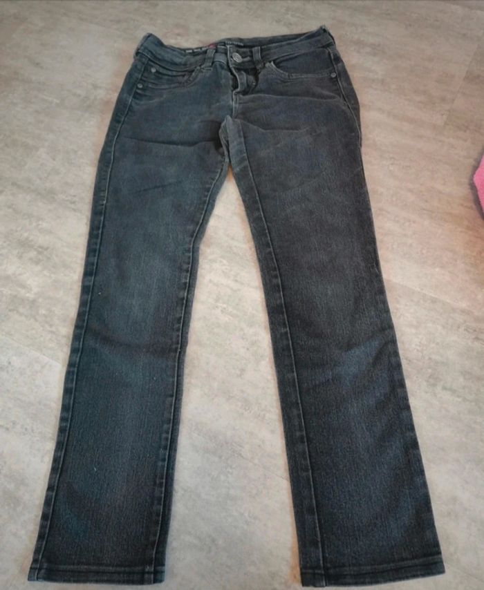 Pantalon jean noir femme S 36