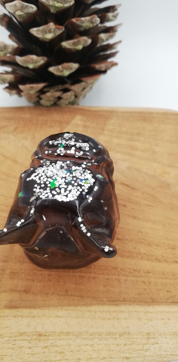 Tête de bouledogue résine - photo numéro 3