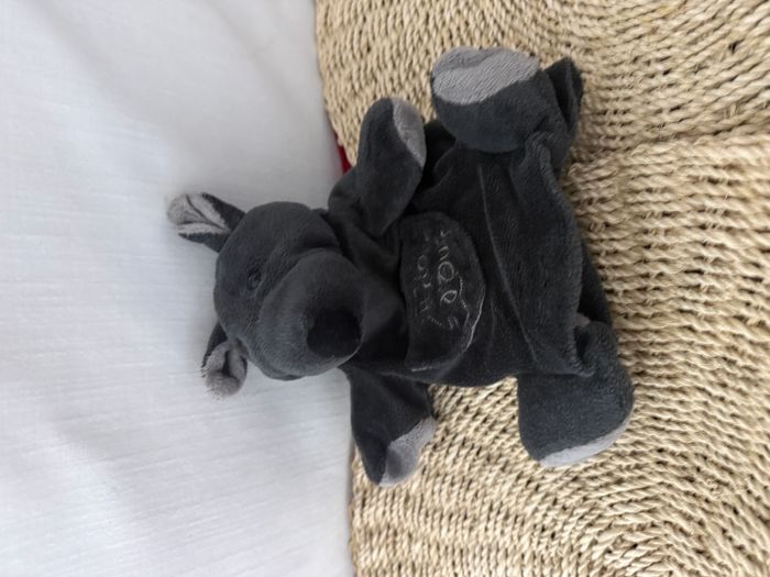 doudou marionnette rat souris gris noir HISTOIRE D'OURS - photo numéro 3