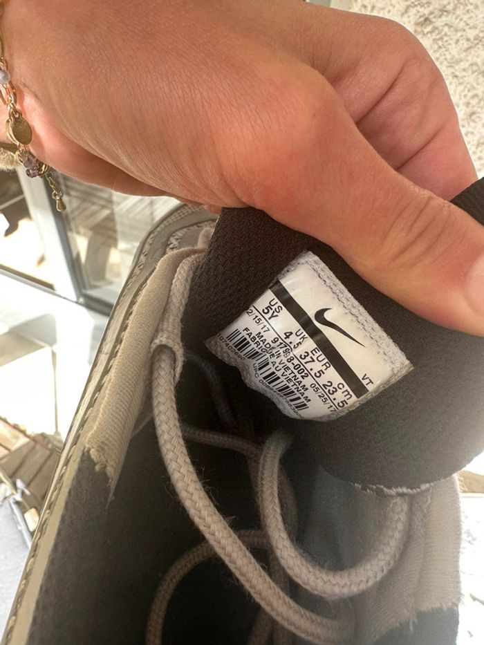 Basket Nike air Max 97 grise - photo numéro 5