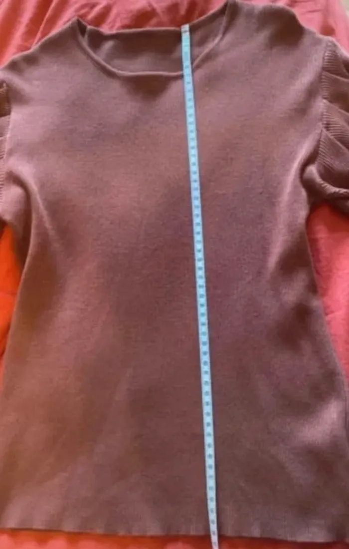 Pull chic manches gigot taille L neuf Justchic - photo numéro 5