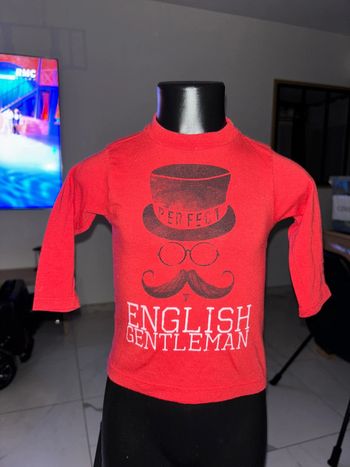 TEE shirt manches longues taille 6/9 mois