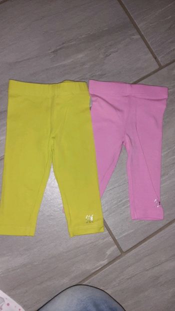 Lot leggings bébé fille