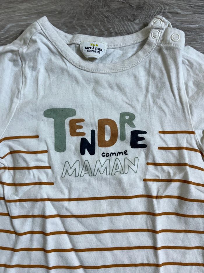 Tee-shirts MC 12 mois - photo numéro 4