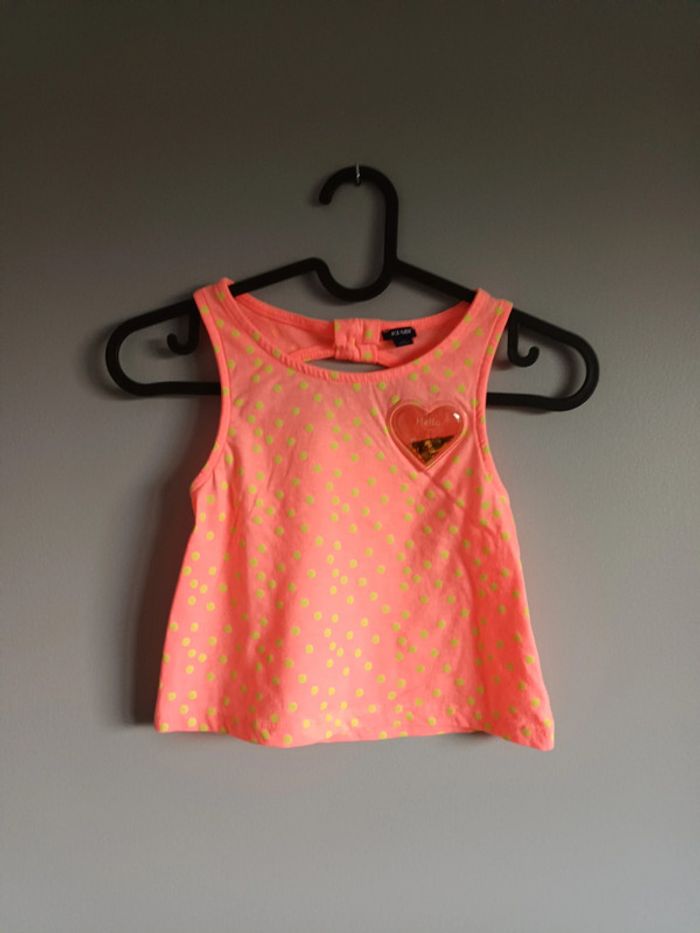 Débardeur corail 5 ans