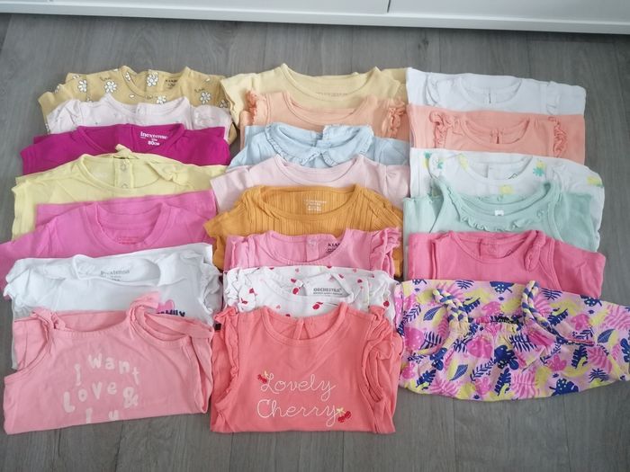 Lot 12 mois été fille