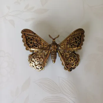 Barrette pour cheveux style vicking