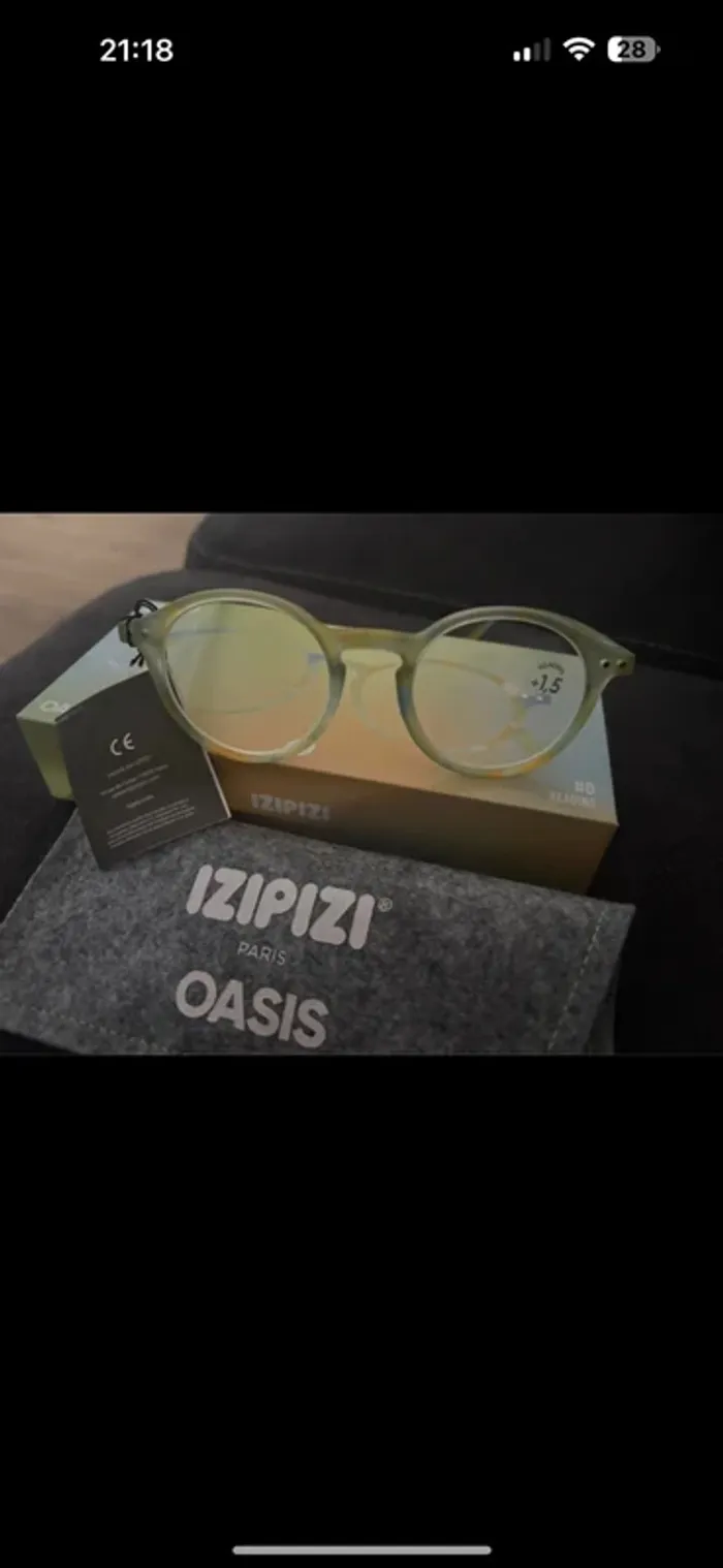 Lunettes de lecture Izipizi Paris - Neufes +1.5