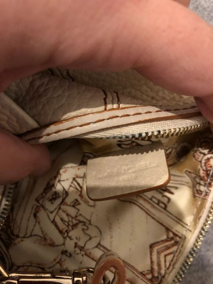 Pochette en cuir lancel - photo numéro 4
