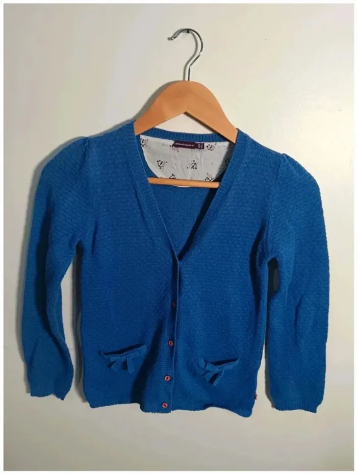 C11 gilet bleu Sergent major 10 ans