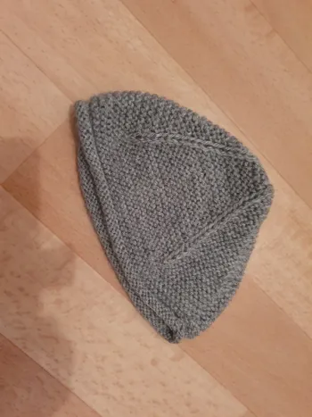 Bonnet tricoté main