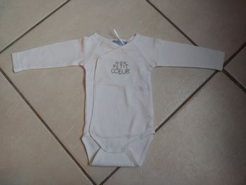 Body bébé mixte 6 mois