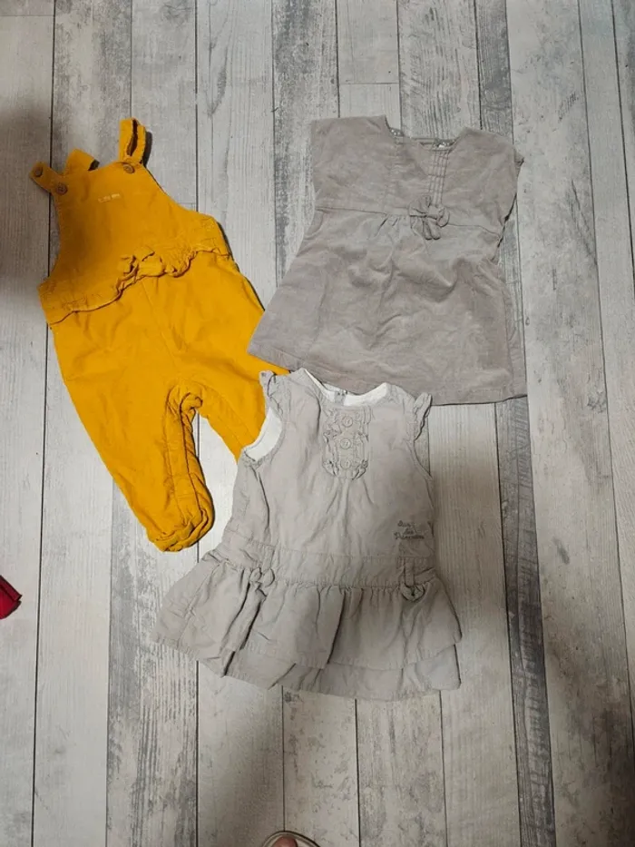 Lot 9 mois fille hiver - photo numéro 4
