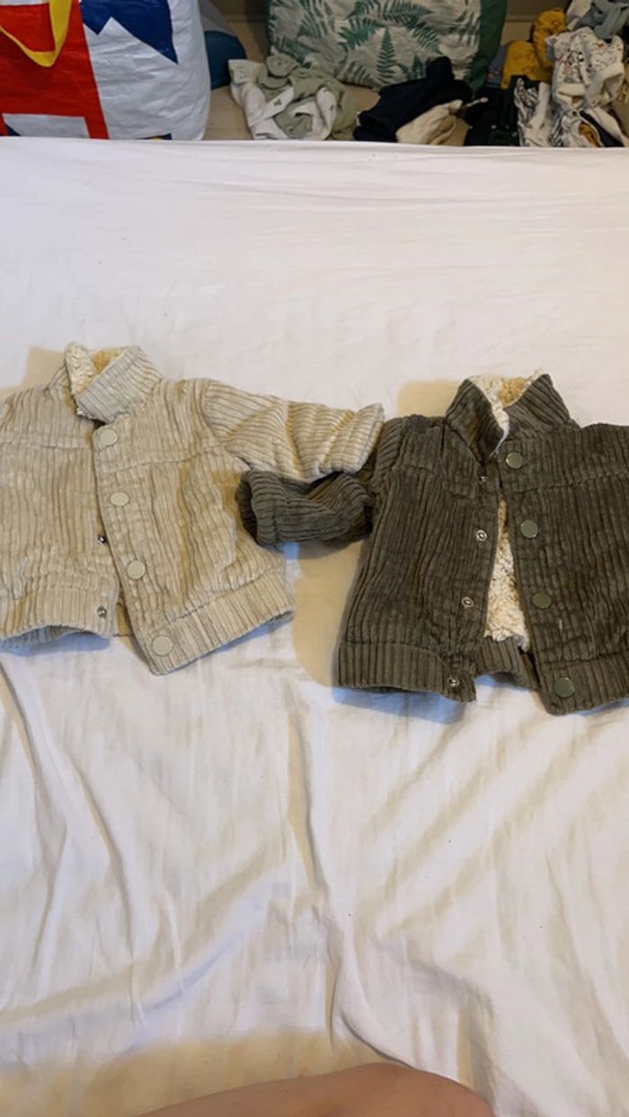 Lot de 2 vestes