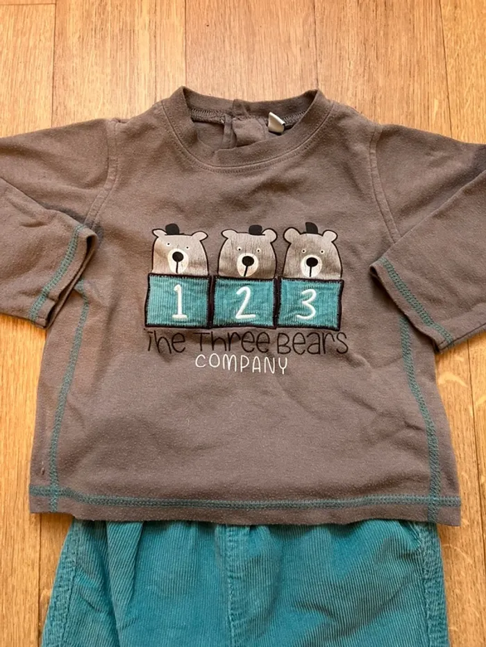 Ensemble 1 2 3 Nounours 12 M - photo numéro 2
