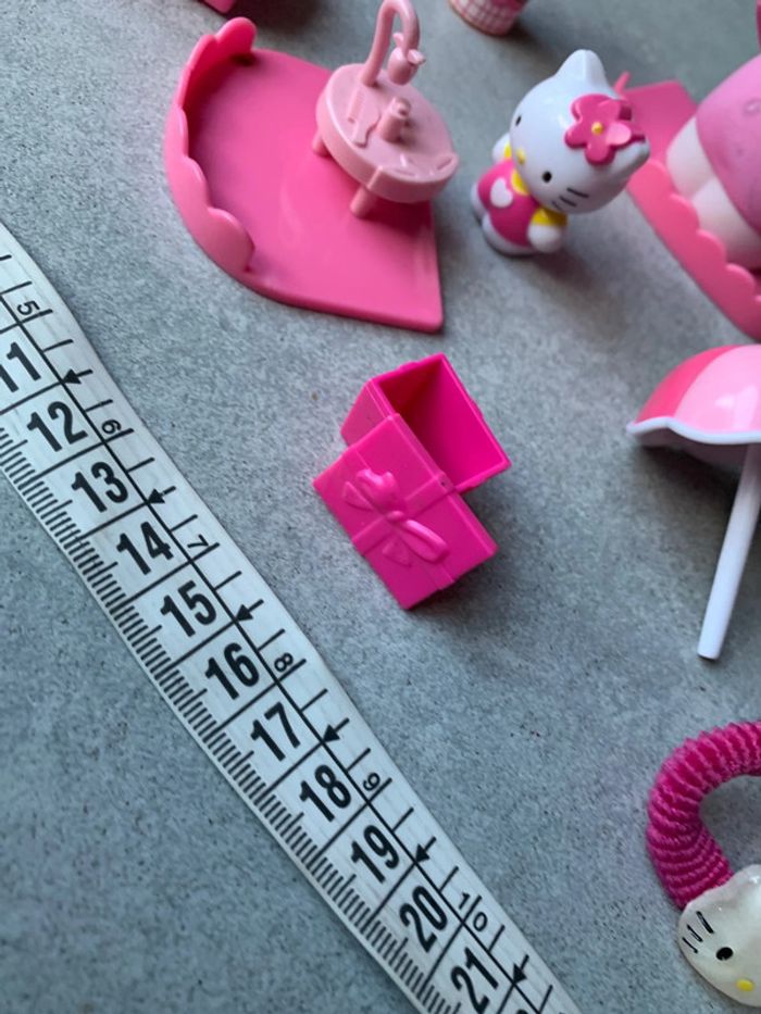 Lot hello kitty maman et fille valise parasol fleur élastique cheveux - photo numéro 2