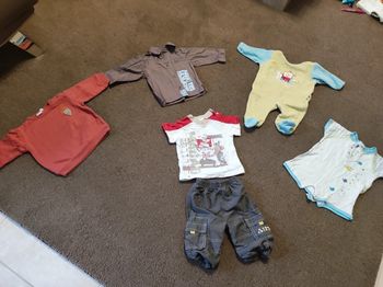 lot vetements 6 mois