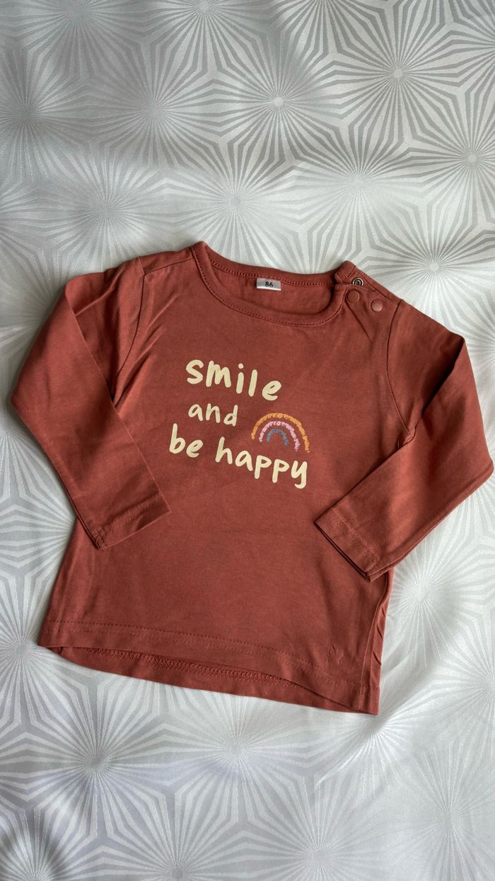 Tee-shirt manches longues 18 mois ou 86 cm - photo numéro 2