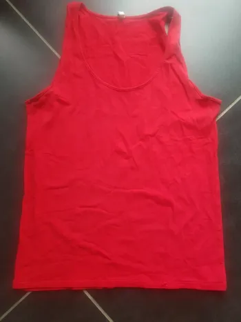 Debardeur rouge stradivarius
