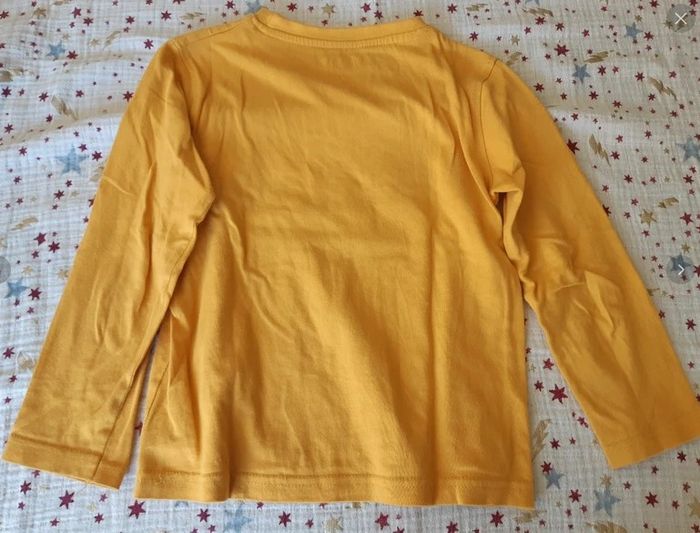 T-Shirt ML T-Rex Dinosaure Inextenso 4 ans - photo numéro 3